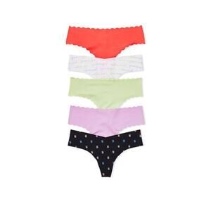 Victoria's Secret 5-Pack No-Show Thong Panties